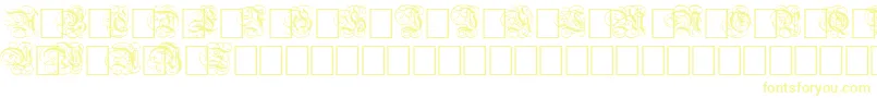 DutchInitialsNormal Font – Yellow Fonts