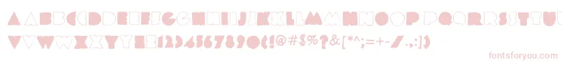 Coldplay Font – Pink Fonts on White Background
