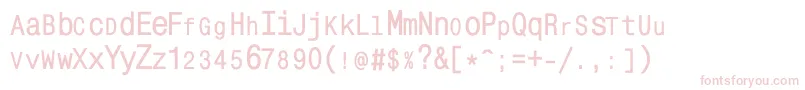 MonocondensedzoomcBold Font – Pink Fonts