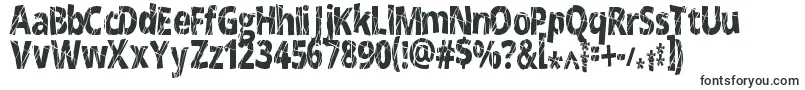 CrackedNarrow-Schriftart – Schriftarten, die mit C beginnen
