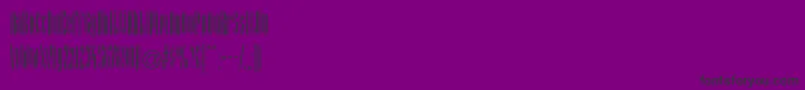 Arcadialtstd Font – Black Fonts on Purple Background