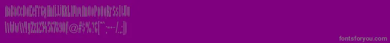 Шрифт Arcadialtstd – серые шрифты на фиолетовом фоне