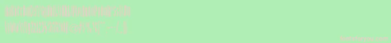 Arcadialtstd Font – Pink Fonts on Green Background