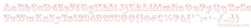 MontiDecorB Font – Pink Fonts