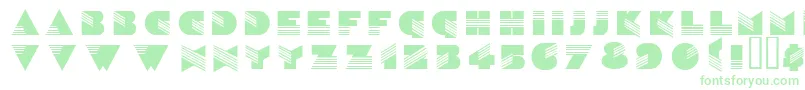 Wenatchee-fontti – vihreät fontit