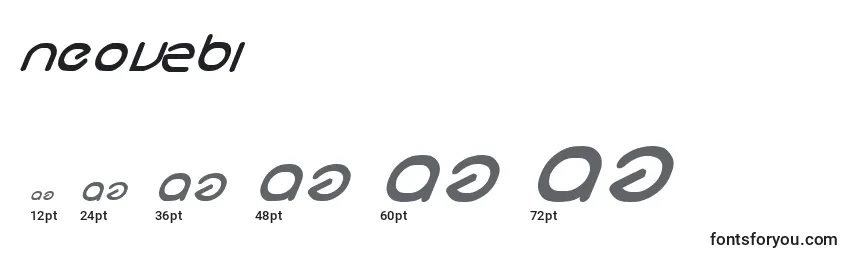 Neov2bi Font Sizes