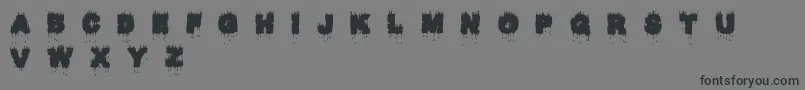 Raptor Kill Font – Black Fonts on Gray Background