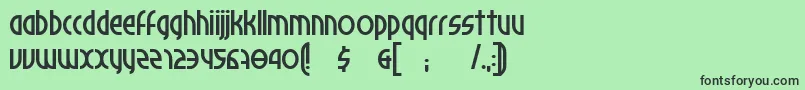 Подробнее о шрифте Palomino Шрифт Palomino – чёрные шрифты на зелёном фоне