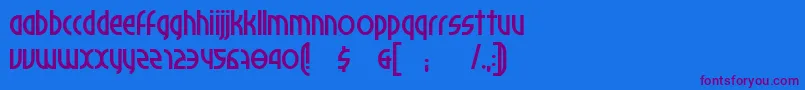 Lisätietoja Palomino-fontista Palomino-fontti – violetit fontit sinisellä taustalla