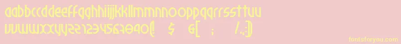More about Palomino Font Palomino Font – Yellow Fonts on Pink Background