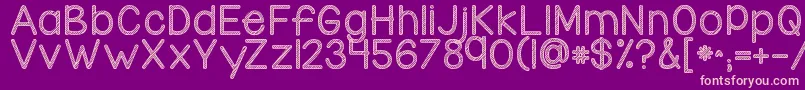 More about Kgcandycanestripe Font Kgcandycanestripe Font – Pink Fonts on Purple Background
