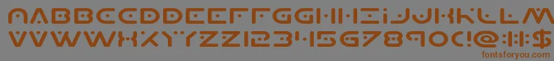 More about Planetxcompactexpand Font Planetxcompactexpand Font – Brown Fonts on Gray Background