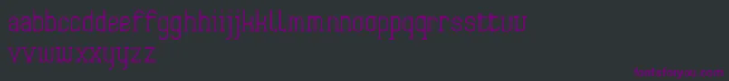 Frida01 Font – Purple Fonts on Black Background