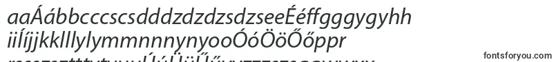 Шрифт MyriadproIt – венгерские шрифты