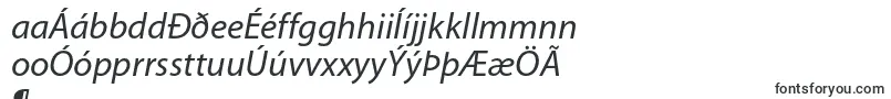 MyriadproIt-fontti – islantilaiset fontit
