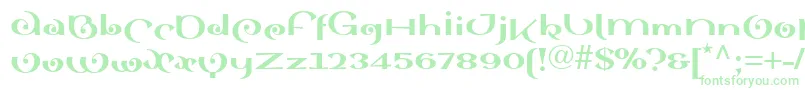 Sinahblackll Font – Green Fonts