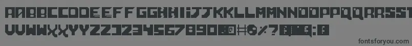 Więcej informacji o czcionce NeoScifi Czcionka NeoScifi – czarne czcionki na szarym tle