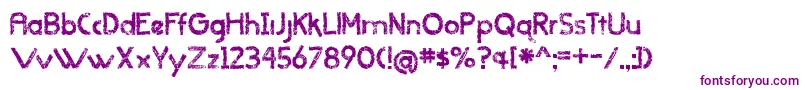 BmdWhenItRainsOldVersion-fontti – violetit fontit