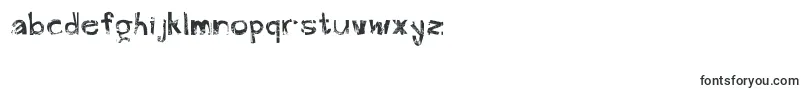 Fonte Freekture – fontes do alfabeto