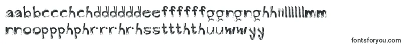 Freekture-Schriftart – walisische Schriften