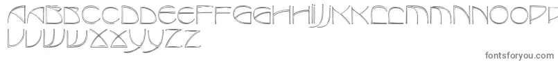 RedjaminRegular Font – Gray Fonts on White Background