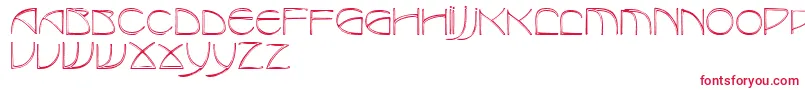 RedjaminRegular Font – Red Fonts on White Background