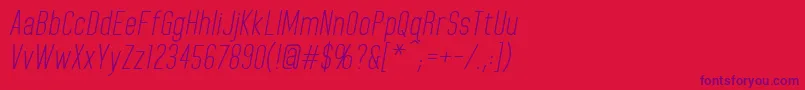 More about HomeplanetbbItalic Font HomeplanetbbItalic Font – Purple Fonts on Red Background