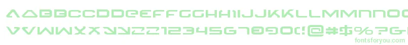 4114BlasterExpanded Font – Green Fonts on White Background