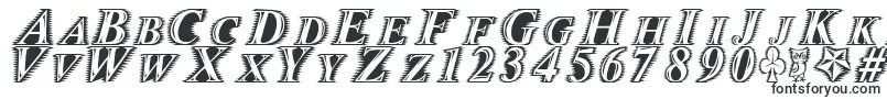 Шрифт Zippo – очень широкие шрифты