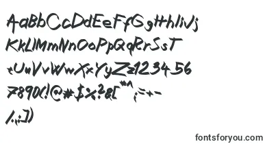  XaligraphyBolditalic font
