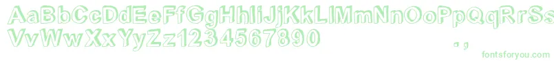 Crblatrial Font – Green Fonts