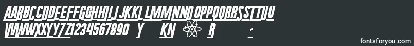 RadiumCorp Font – White Fonts