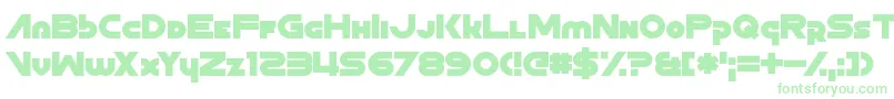 ZoonHoot Font – Green Fonts on White Background