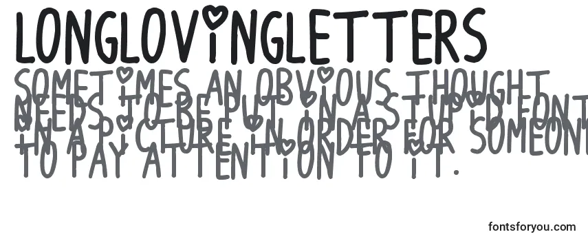 LongLovingLetters フォントのレビュー