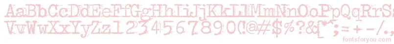 BulkyrefuseTypeNormal Font – Pink Fonts