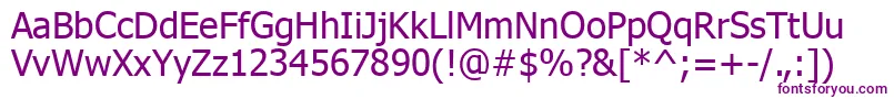 TahomaKoi8 Font – Purple Fonts
