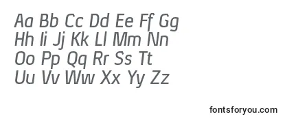 XenusbItalic Font