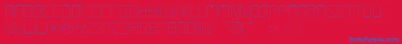 More about Boulder Font Boulder Font – Blue Fonts on Red Background