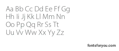 MyriadproLight Font