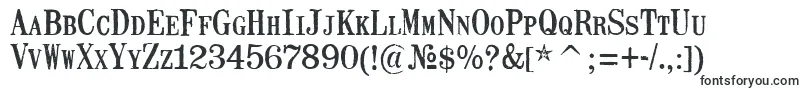 MailartrubberstampRegular Font – Fonts for documents