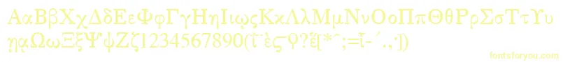 GreekSerge1Normal Font – Yellow Fonts