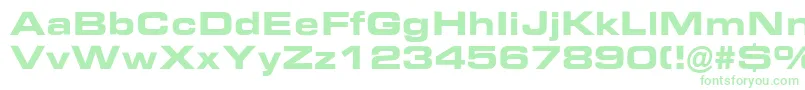 EurostileBoldExtended Font – Green Fonts