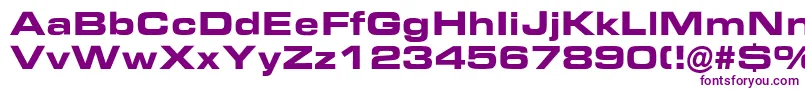 EurostileBoldExtended Font – Purple Fonts