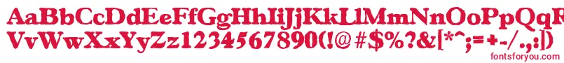 GascogneantiqueHeavyRegular Font – Red Fonts