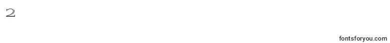 フォントPrida36 – フォント数字2