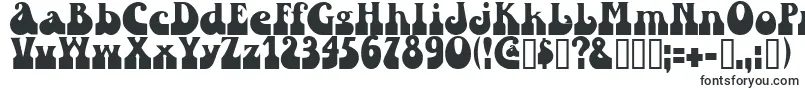 Шрифт Sandc – высокие шрифты