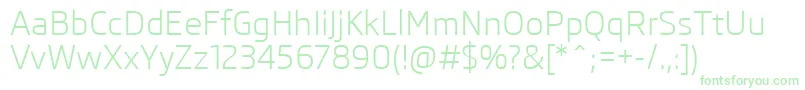 SkodaPro Font – Green Fonts