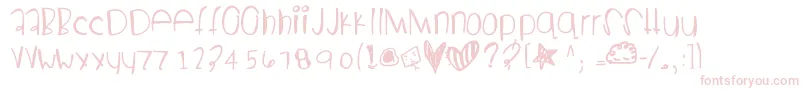 Lisätietoja Godgivenname-fontista Godgivenname-fontti – vaaleanpunaiset fontit