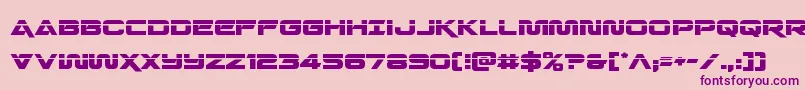 More about Quarkstormlaser Font Quarkstormlaser Font – Purple Fonts on Pink Background