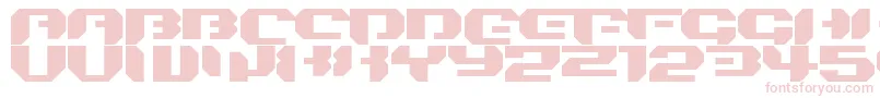 Bionickidsimple Font – Pink Fonts on White Background